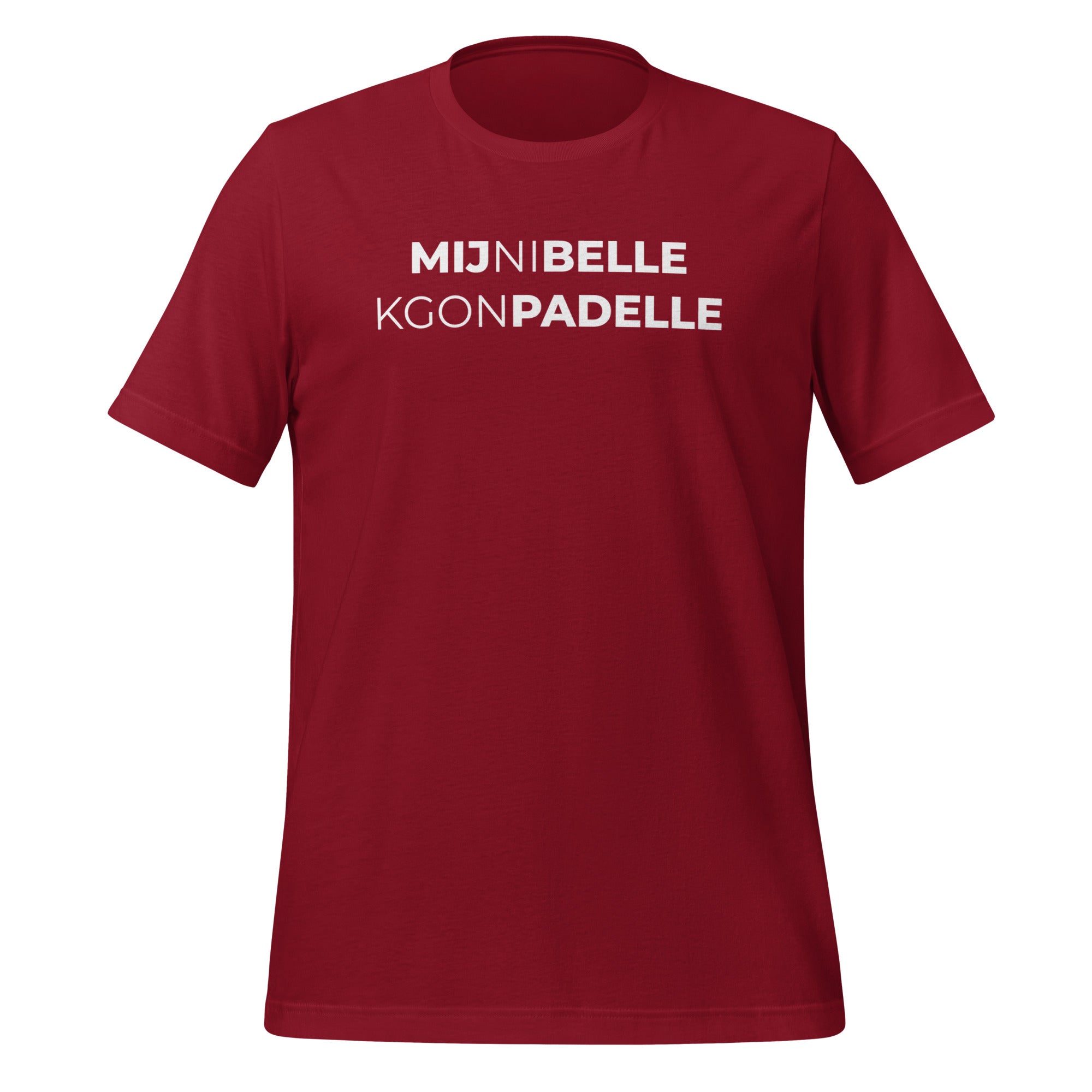 MijNi BelleKgonPadelle Uniseks T-shirt